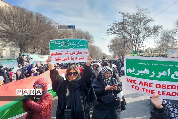 راهپیمایی۲۲بهمن در شهرستان‌های آذربایجان شرقی