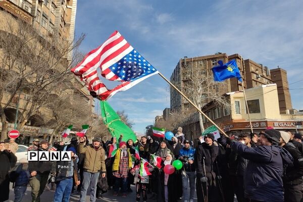 راهپیمایی۲۲بهمن در شهرستان‌های آذربایجان شرقی