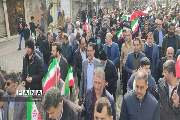 حماسه حضوردانش‌آموزان ، فرهنگیان و مردم شهیدپرور و ولایتمدارمنطقه کهریزک
