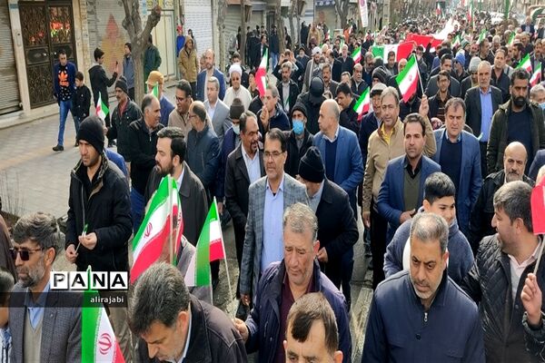 حماسه حضوردانش‌آموزان ، فرهنگیان و مردم شهیدپرور و ولایتمدارمنطقه کهریزک