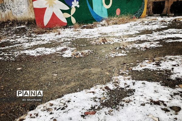 بارش برف زمستانی در تهران