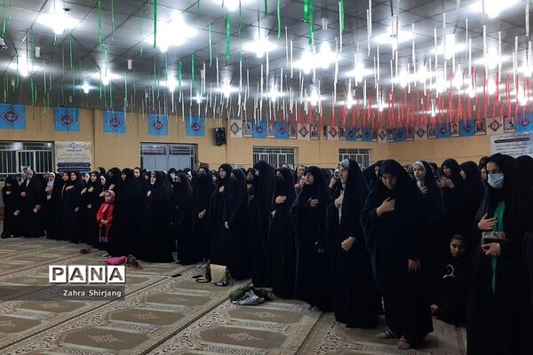 مراسم افتتاحیه راهیان‌نور دختران بهارستانی در اردوگاه شهید رستگار