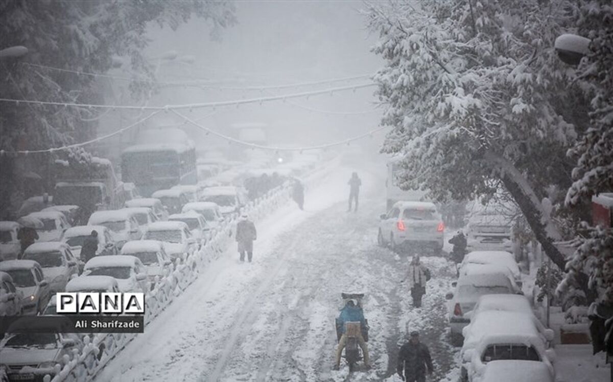 ادامه بارش‌ها و کاهش دما در نقاطی از کشور