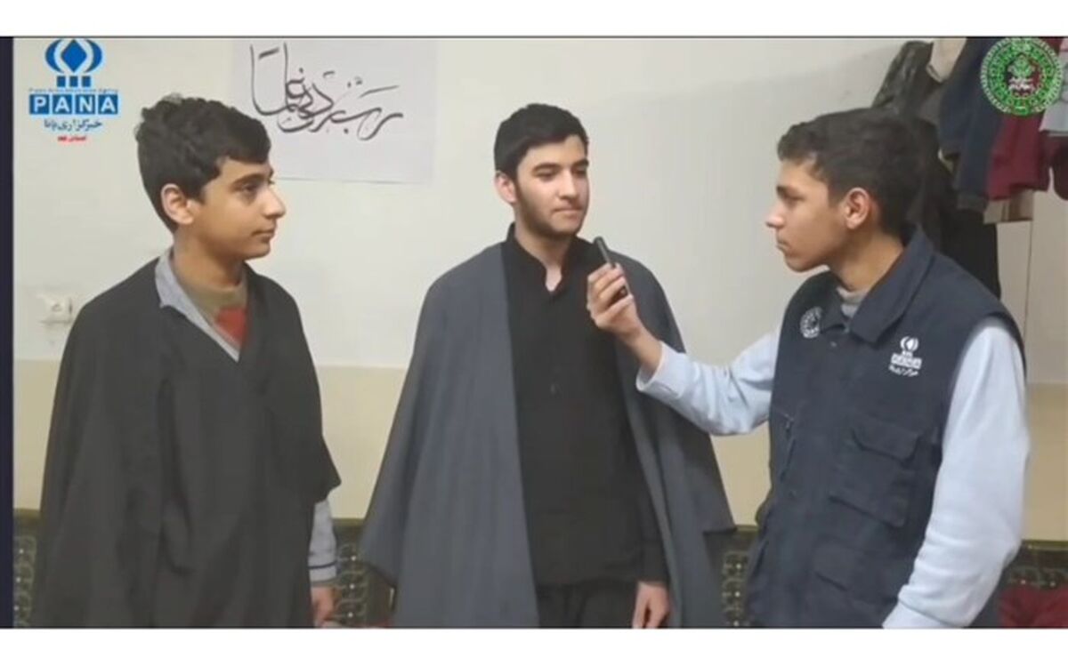 حضور نوجوانان قمی در آیین معنوی اعتکاف