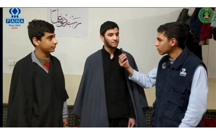 حضور نوجوانان قمی در آیین معنوی اعتکاف