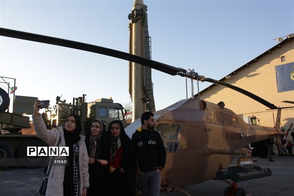 نمایشگاه دستاوردهای هوافضا سپاه در اصفهان