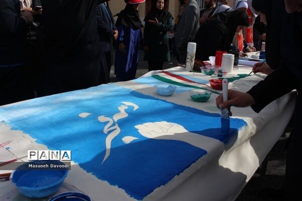 برگزاری جشن یاوران انقلاب ناحیه ۳ شیراز