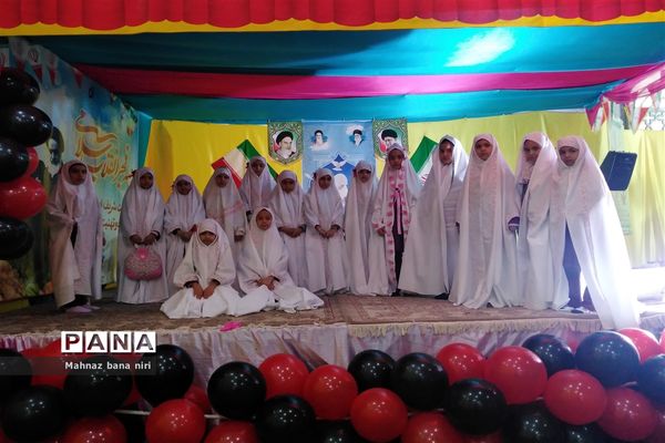 برگزاری جشن بهار بندگی دانش‌آموزان دختر منطقه نیر