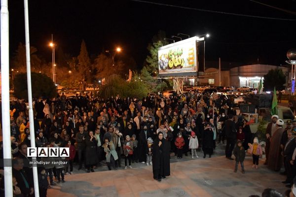 اختتامیه جشنواره سرود خیابانی 44 آموزش و پرورش جهرم