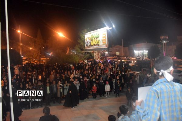 اختتامیه جشنواره سرود خیابانی 44 آموزش و پرورش جهرم