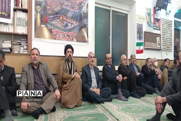 حضور وزیر آموزش و پرورش در مسجد جامع شهرستان عباس آباد  مازندران