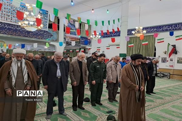 حضور وزیر آموزش و پرورش در مسجد جامع شهرستان عباس آباد  مازندران