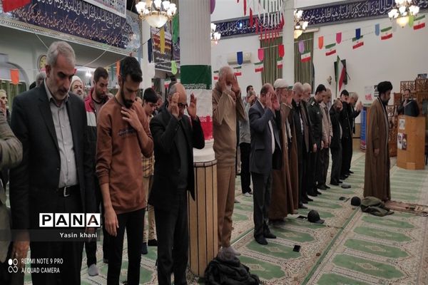 حضور وزیر آموزش و پرورش در مسجد جامع شهرستان عباس آباد  مازندران