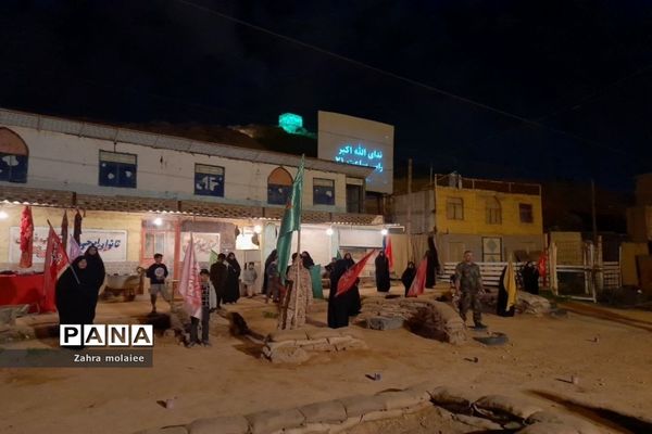 برگزاری رزمایش و نمایش حماسی در اردوگاه شهید مصطفی مسعودیان در اهواز