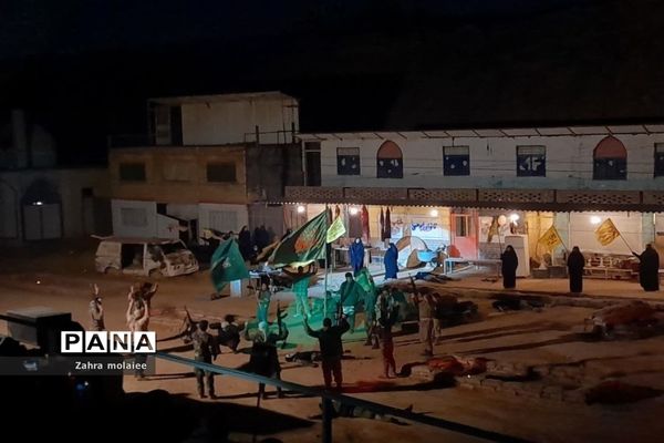 برگزاری رزمایش و نمایش حماسی در اردوگاه شهید مصطفی مسعودیان در اهواز