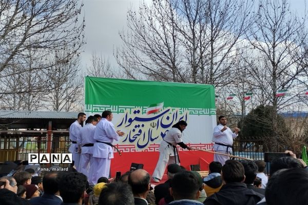 راهپیمایی ۲۲ بهمن در صفادشت