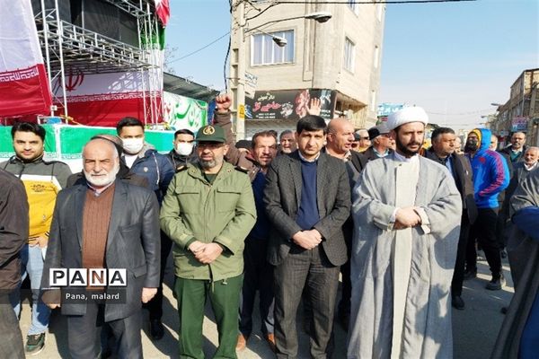 راهپیمایی ۲۲ بهمن در صفادشت