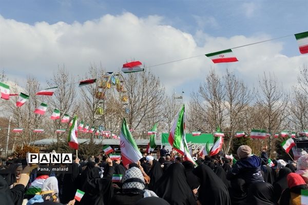 راهپیمایی ۲۲ بهمن در صفادشت