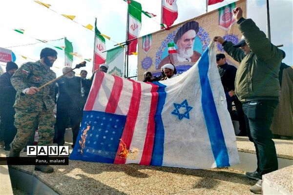 تجمع پرشور ۲۲ بهمن در ملارد