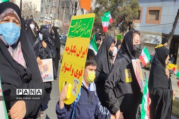 راهپیمایی با شکوه ۲۲ بهمن در شهرستان رباط‌کریم