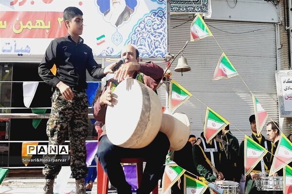 راهپیمایی باشکوه 22 بهمن در شهرستان جهرم