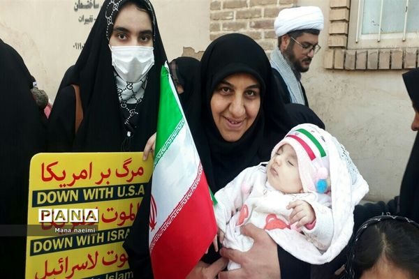 اقتدار باشکوه مردم کاشمر در راهپیمایی ۲۲ بهمن