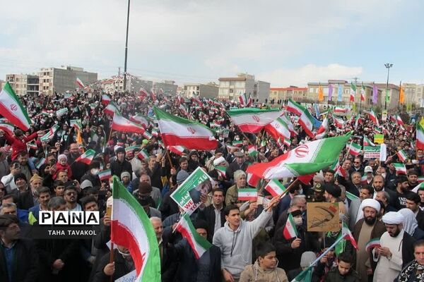 جشن چهل و چهارمین سالروز انقلاب اسلامی در شهرستان پردیس