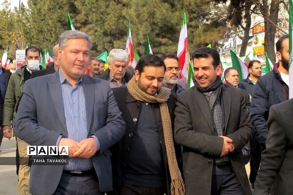 جشن چهل و چهارمین سالروز انقلاب اسلامی در شهرستان پردیس
