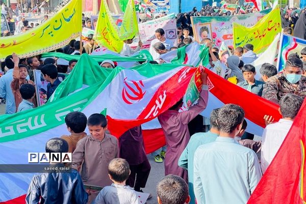 راهپیمایی یوم الله 22 بهمن در نیکشهر