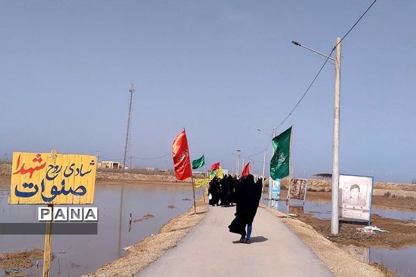 بازدید دانش‌آموزان بهارستانی در سالروز پیروزی انقلاب اسلامی از مناطق عملیاتی فاو