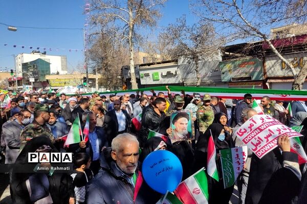 راهپیمایی 22 بهمن در شیراز