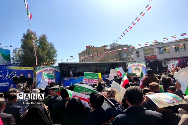 راهپیمایی 22 بهمن در شیراز