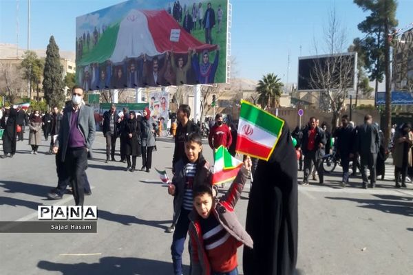 راهپیمایی ۲۲ بهمن در شیراز