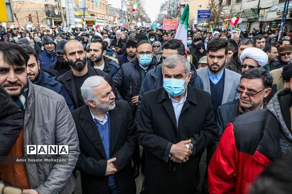 راهپیمایی 22 بهمن  در ارومیه-1