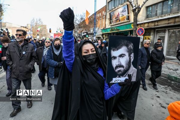 راهپیمایی 22 بهمن  در ارومیه-1