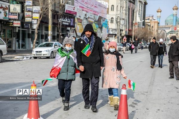 راهپیمایی 22 بهمن  در ارومیه-1