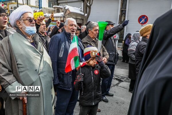 راهپیمایی 22 بهمن  در ارومیه-1