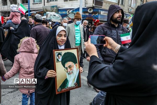 راهپیمایی 22 بهمن  در ارومیه-1
