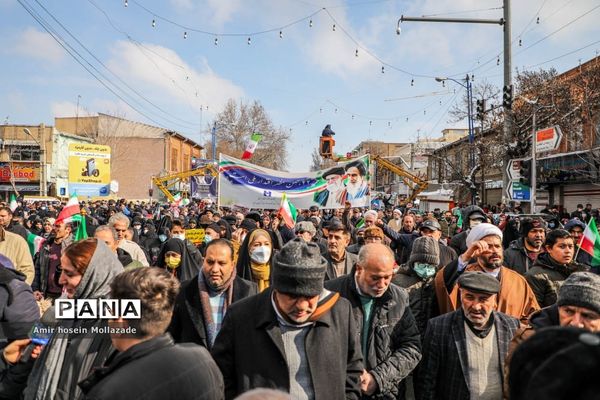 راهپیمایی 22 بهمن  در ارومیه-1