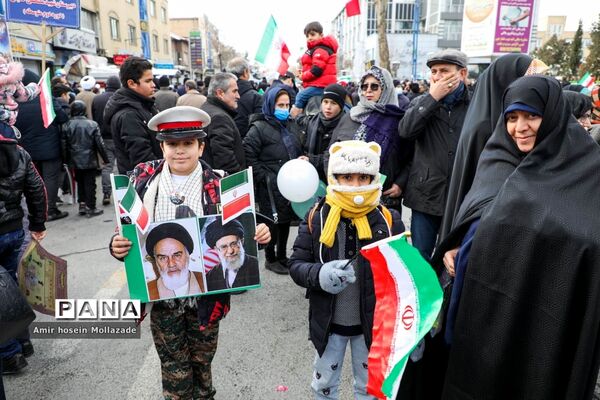 راهپیمایی 22 بهمن  در ارومیه-1