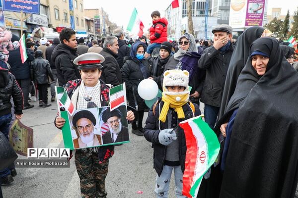 راهپیمایی 22 بهمن  در ارومیه-1