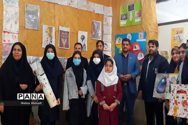 برگزاری نمایشگاه هنری پژوهشی «نوید مولا» در پژوهشسرای نه دی شهرستان رباط‌کریم