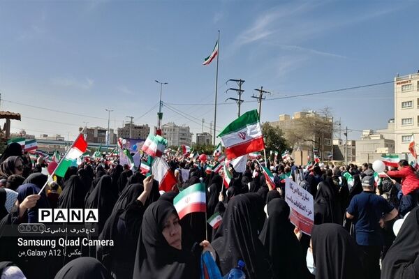 راهپیمایی ۲۲بهمن در خوزستان