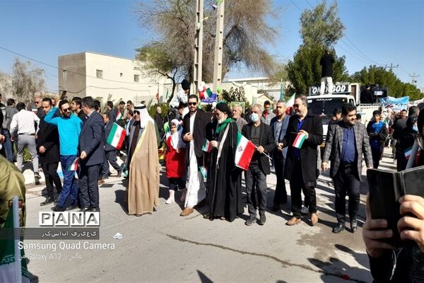 راهپیمایی ۲۲بهمن در خوزستان