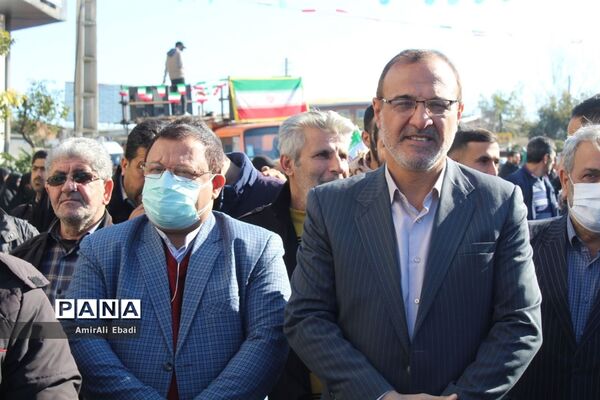 راهپیمایی ۲۲ بهمن در شهرستان میاندورود