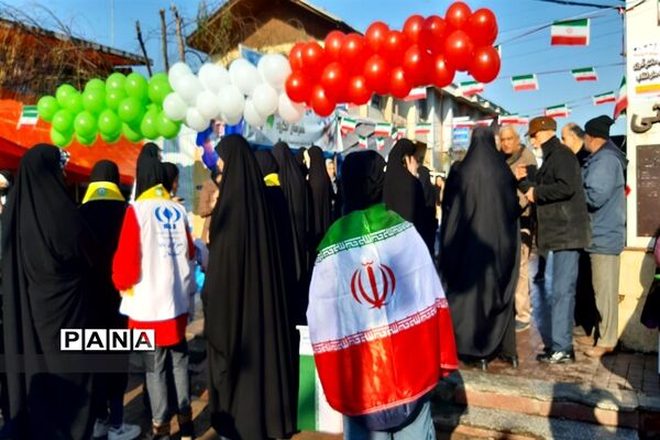 راهپیمایی ۲۲ بهمن  در گیلان