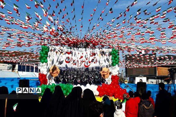 راهپیمایی ۲۲ بهمن  در گیلان