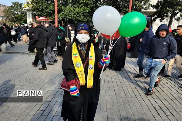 راهپیمایی ۲۲ بهمن  در گیلان