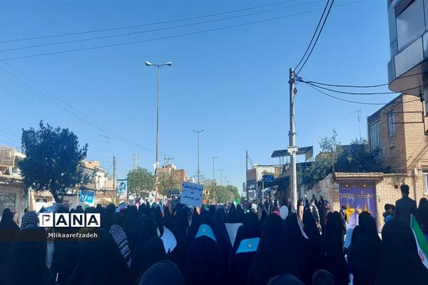 راهپیمایی 22 بهمن در دزفول