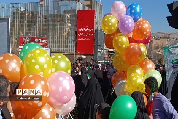 راهپیمایی ۲۲بهمن در شیراز
